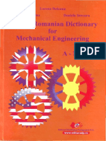 Lorena Deleanu, Gabriela Dima, Daniela Sorcaru - English-Romanian Dictionary For Mechanical Engineering A-M