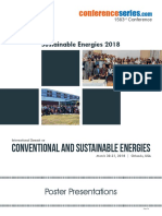 1583rd Conference. Sustainable Energies 2018