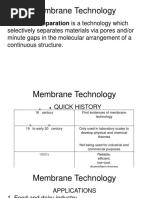 Membrane Separation