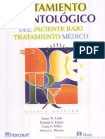 LIBRO Tratamiento Odontológico Del Paciente Bajo Tratamiento Médico