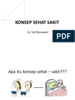 Konsep Sehat Sakit Item Putih