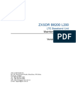 SJ-20110830195539-003-ZXSDR B8200 L200 (V2.10.050) LTE Baseband Unit Maintenance Guide