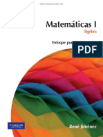 RENE JIMENEZ - 2ED - Matematicas I - Algebra PDF