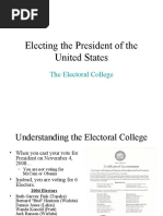 Electing The President of The United States