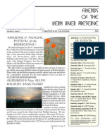 Spring 2002 Friends of Kern River Preserve Newsletter