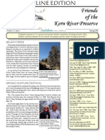 Spring 2009 Friends of Kern River Preserve Newsletter
