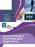 Administracao Economia Engenharia U1 s1