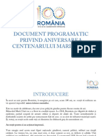 Document Programatic Privind Aniversarea Centenarului Marii Uniri(3)
