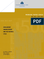 Working Paper Series: Involuntary Unemployment and The Business Cycle