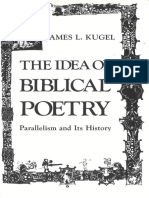 The Idea of Biblical Poetry - J. Kugel