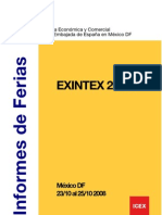 Informe Feria Exintex 2008