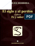 Derrida Jacques El Siglo y El Perdon