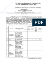 Pengumuman Penerimaan CPNS ATR BPN 2018