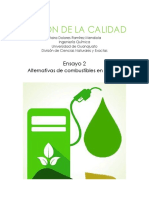 Ensayo 2 Desarrollo de Biocombustibles en México