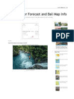 Bali Weather Forecast and Bali Map Info