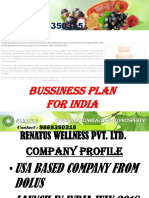 Bussiness Plan For India