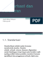 STANDARISASI DAN PERATURAN INSTALASI LISTRIK