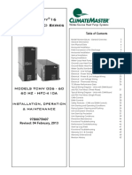  Climate Master Tranquility TCV Series MANUAL