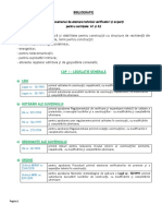 Bibliografie Verificatori de Proiecte A1 Si A2