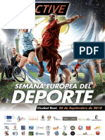 Programacion Semana Europea Del Deporte Ciudad Real