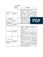 Actividades para El Control de