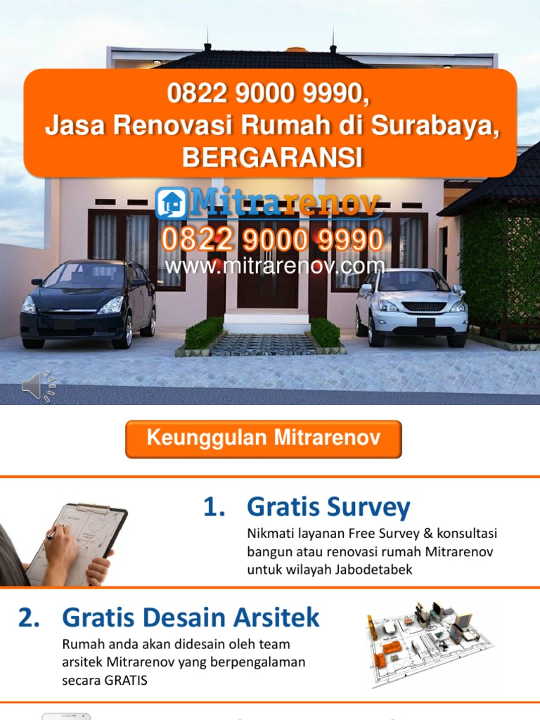 Jasa Renovasi Rumah Di Surabaya