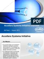 Accellera Systems Initiative CEDA Aug-2012