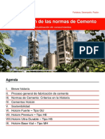 Evolución de Normas de Cemento - II SEminario (Autor: Ingeniero Jorge Flores Rada)