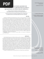 AVALIAÇÃO de INDICADORES de Medicamentos 