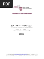 Faculty Research Working Papers Series