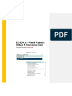 EC029 - A - Fixed Assets Setup & Common Data - v11.00