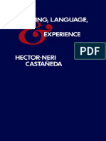 Hector-Neri Castaneda - Thinking, Language, and Experience (1989, University of Minnesota Press)