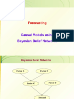 Forecasting: Causal Models Using Bayesian Belief Networks