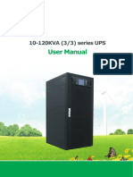 10-120KVA (33) UPS User Manual