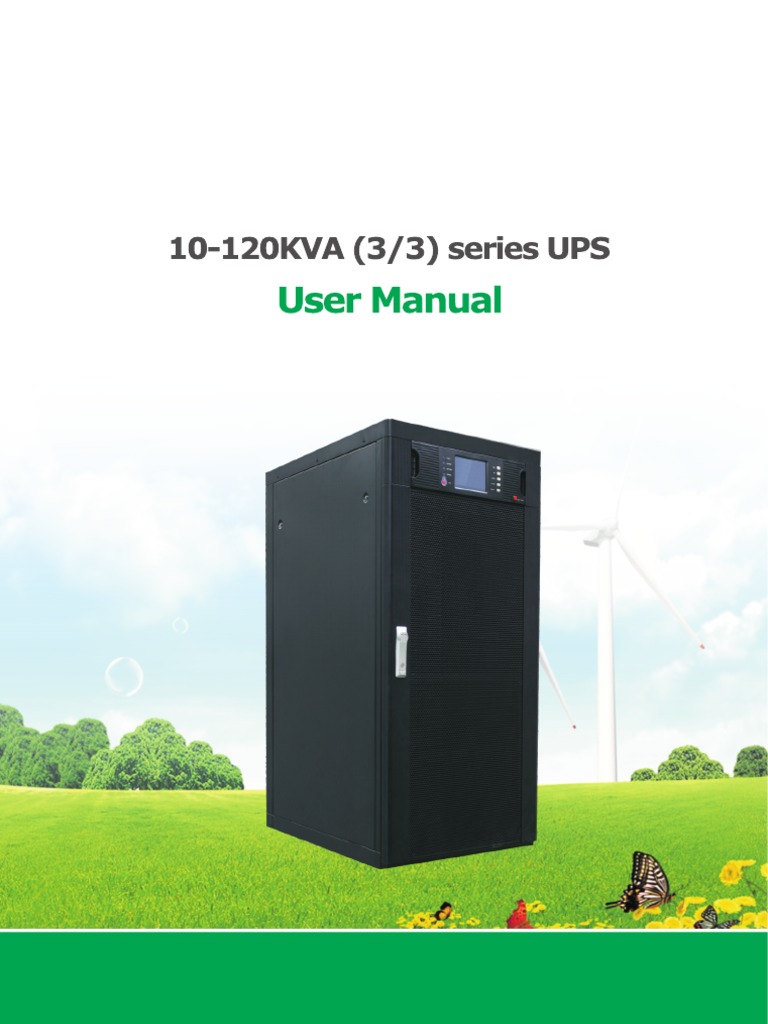 120KVA UPS User Manual | PDF | Power Inverter | Power Supply