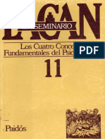 Lacan, Jacques - Seminario 11 Paidós