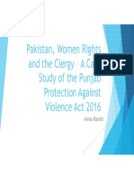Pakistan Women Rights and Clergy  