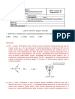 Lista de Exercicios Ligações, Sólidos, Reações Químicas e Eletroquímica Comentada PDF