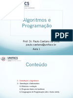 Algoritmos e Programação