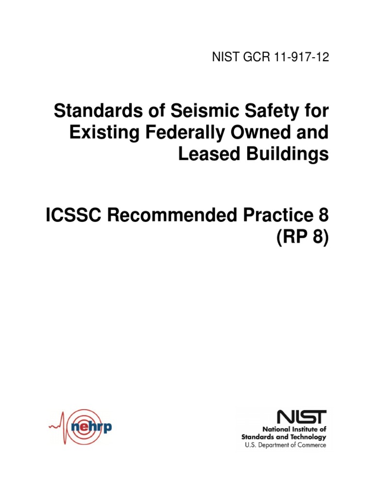 ICSSC RP8 December 2011 508c | PDF | National Institute Of Standards ...