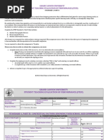 Gcu Student Teaching Evaluation of Performance Step Standard 1 Part II Encrypted