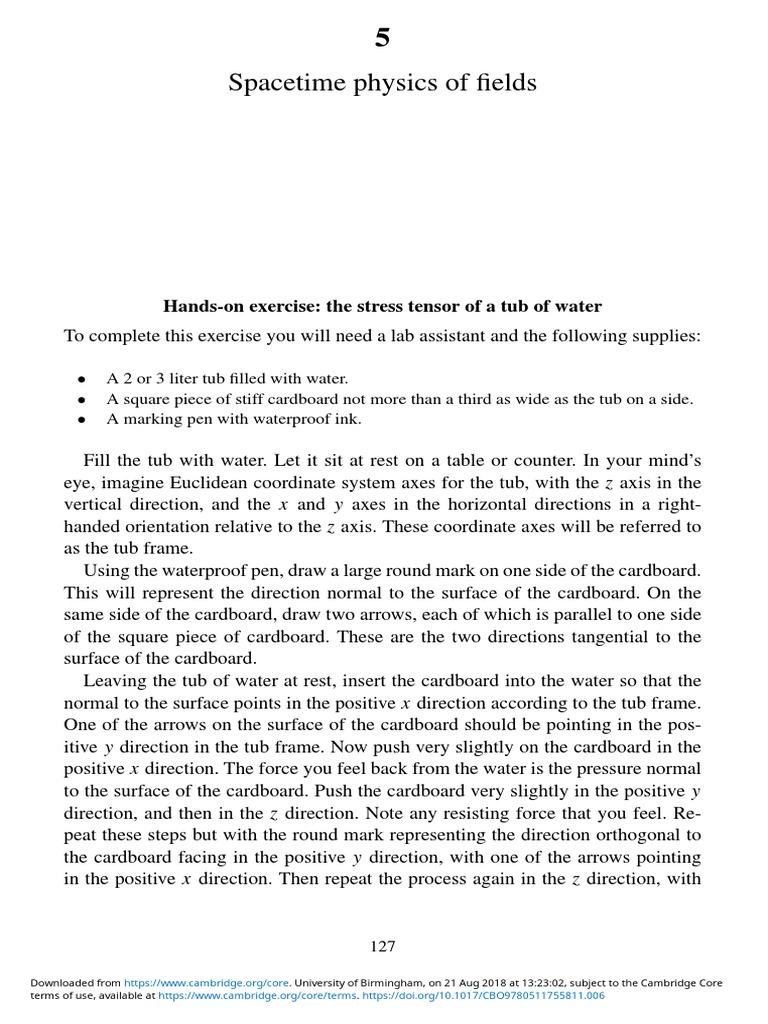 Understanding Classical Field Theory | PDF | Special Relativity | Field ...