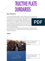 Basic Information on Consrtuctive Boundaries[1]