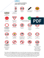 The Highway Code Traffic Signs - PD
