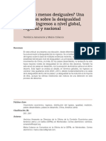 Amarante Verónica & Al, ¿Más o Menos Desiguales¿