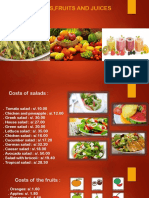 Lista de Costo de Jugos Saldsfruits