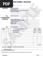 Download Performa Invoice Sample by ablos SN38917683 doc pdf