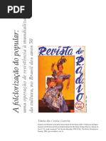 GARCIA - A Folclorização Do Popular Anos 50