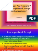 Ranc - Tersarang Vs Petak Terbagi