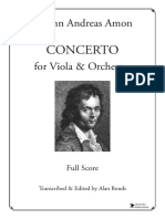Amon Viola Concerto Full Score